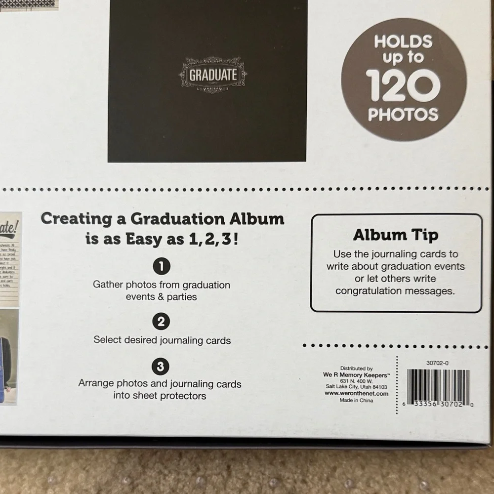 We R Memory Keepers Graduation Album Kit - Black